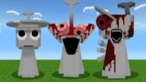 All Clukr Silver Sprunki Phase 1-9 Addon in Minecraft