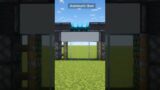 Automatic door Minecraft | #minecraft #shorts