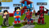 Best of LEVELING UP as SUPERHEROES in MINECRAFT | Minecraft Tagalog