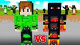 Cadres POOR vs ATHOS RICH BASE WITH CARS Battle in Minecraft