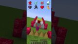 Colored Fence vs Functional Effects #meme #shorts #minecraft