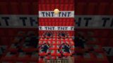 Dangerous Block Inside vs 1000 TNT Emoji Reaction #meme #shorts #minecraft