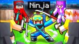 HUNTERS vs NINJA SPEEDRUNNER in Minecraft!