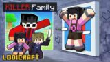 Having a FAMILY with a KILLER in Minecraft!