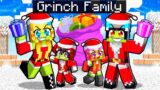 Having a GRINCH FAMILY In Minecraft!