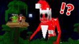 How JJ and Mikey Found The Biggest Christmas Dweller in Minecraft – Maizen ?!