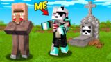 I BECAME A SKELETON IN MINECRAFT FOR 24 HOURS