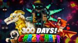 I Survive 300 Days in Crazy Craft (Survive in Void) Minecraft Hardcore