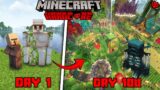 I Survived 100 Days as a SHAPESHIFTER in Minecraft (HINDI)