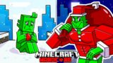 I Survived 1000 DAYS as THE GRINCH in HARDCORE Minecraft! – Happy Adventures Compilation