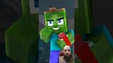 I Tested Zombie Encounter #minecraft #monsterschool #animation #squeeze #hotelsuite #satisfying