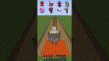 Lava Stairs vs Moving Down #meme #shorts #minecraft