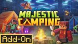 MAJESTIC CAMPING ADDON Enhances Minecraft Bedrock Survival Experience!