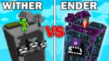 Mikey WITHER vs JJ ENDER STORM Chunk Survival Battle in Minecraft ! – Maizen