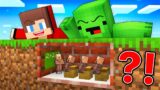 Mikey and JJ Found a Secret Tiny School in Minecraft (Maizen)