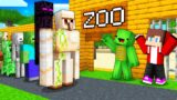 Mikey and JJ Opened a Mob ZOO in Minecraft! (Maizen)