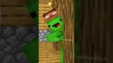 Mikey threatens JJ – MAIZEN Minecraft Animation #shorts