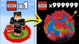 Minecraft, But TNT = World Size