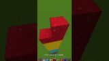 Minecraft RAINBOW TNT Hack?! #shorts #minecraft