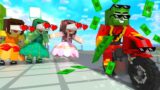 Racing Zombie Boy with Love | Minecraft Animation