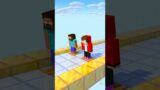 Suprise Race: HELP Herobrine VS JJ Maizen brothers – Minecraft Shorts #mikey #maizen #herobrine