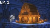 Surviving the Haunted Frozen Caves in Minecraft