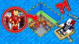 WE FOUND UNDERWATER SUPER HERO SECRET BASE IN MINECRAFT!!