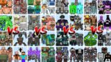 WHAT TYPE OF MOB ARMY IS THE STRONGEST? TOURNAMENT | Minecraft Mob Battle