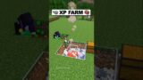 XP Farm Minecraft! #shorts