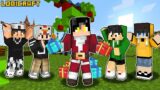 i BECAME SANTA CLAUS to HELP my FRIENDS in MINECRAFT | Minecraft Tagalog