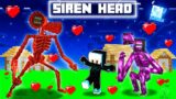 Adopted By SIREN HEAD Family In Minecraft!