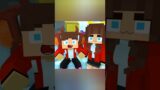 Angel JJ is in with love.. Minecraft Animotion #minecraft #shorts