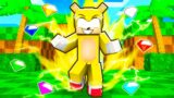 Becoming SUPER SONIC in Minecraft!