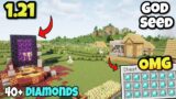 Diamonds Seed (God Seed) For Minecraft 1.21 Bedrock And PE | Seed Minecraft 1.21 | Minecraft Seeds