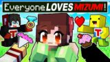 Everyone LOVES MIZUMI In Minecraft! ( Tagalog )