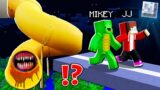 Giant SLIDE EATER vs Mikey and JJ Challenge at 3:00am ! – in Minecraft Maizen