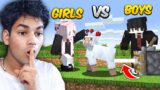 Girls Vs Boys in Minecraft