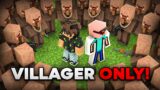 I Snuck into a 'VILLAGER ONLY' Minecraft SMP