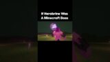 If Herobrine Was A BOSS In Minecraft #minecraft #minecraftmemes