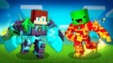 JJ and Mikey Became BEN 10 OMNITRIX in Minecraft – Maizen