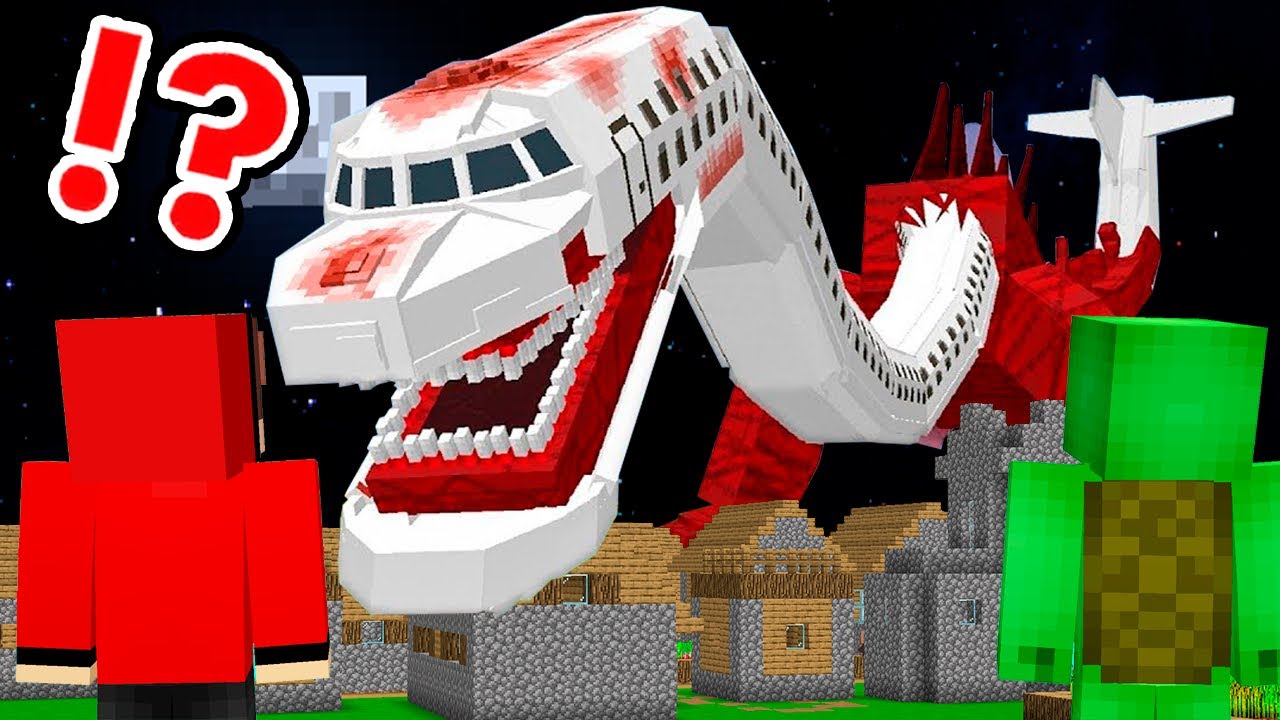 JJ and Mikey Found The Biggest Infected Sky in Minecraft - Maizen ...