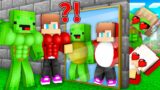 JJ and Mikey from FAT to STRONG – Fitness Challenge – Maizen Minecraft Animation