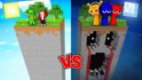 JJ and Mikey vs Scary SPRUNKI Chunk Battle in Minecraft – Maizen