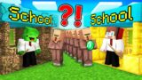 JJ's RICH SCHOOL vs Mikey's POOR SCHOOL Survive Battle in Minecraft – Maizen