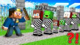 Mikey Family & JJ Family Survive Their First Arrest in Minecraft (Maizen)