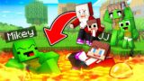 Mikey and JJ Can NEVER DIE and Troll Families in Minecraft! (Maizen)