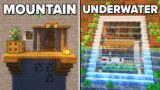 Minecraft: 3 SIMPLE Starter Houses!