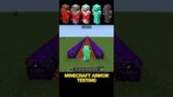 Minecraft Armor #minecraft #gaming #shorts