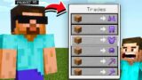 Minecraft, But Youtubers Trade OP Items…