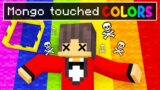 Minecraft CAN'T TOUCH THE COLOR!